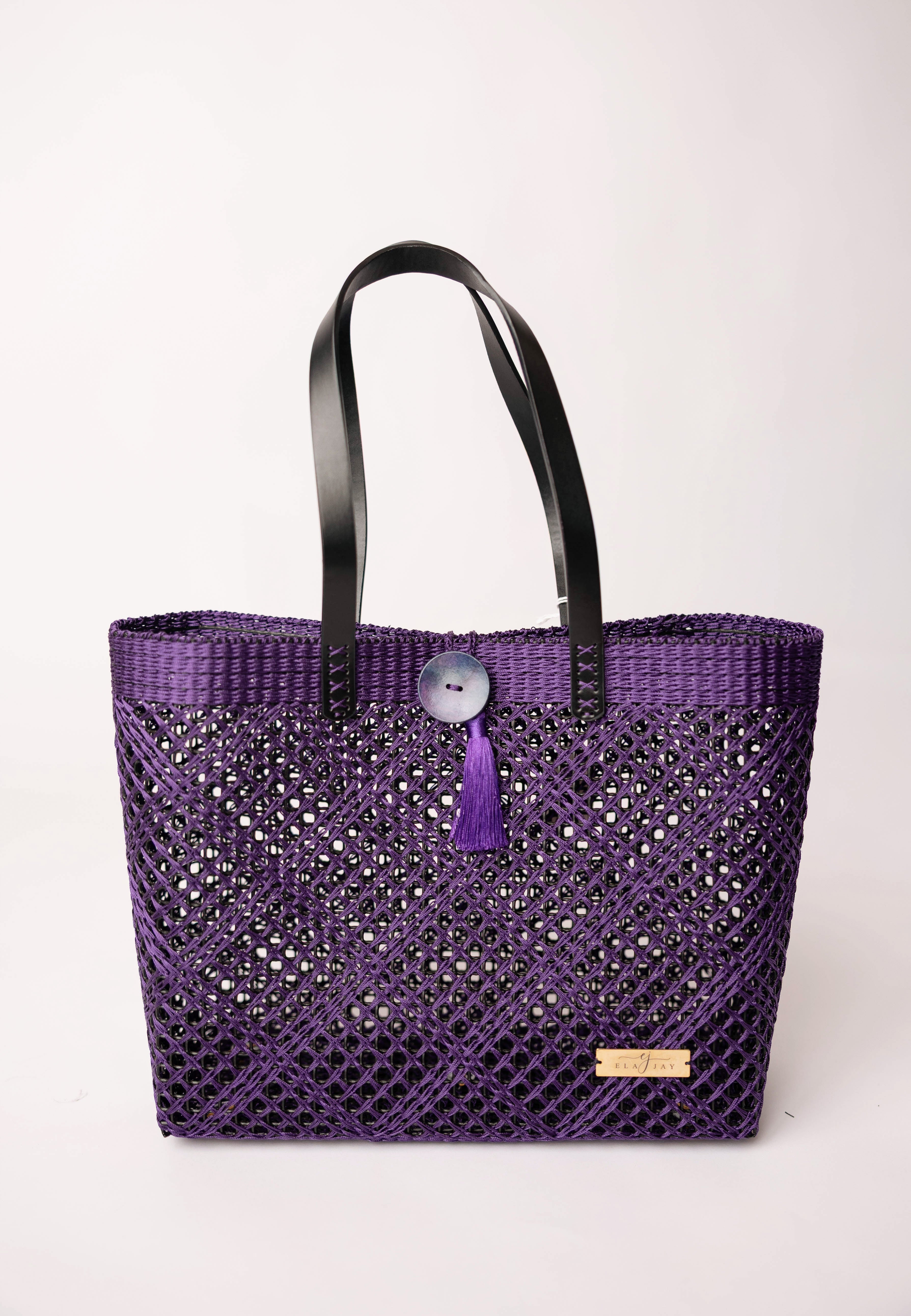 Pamela Signature Button Tote Bag