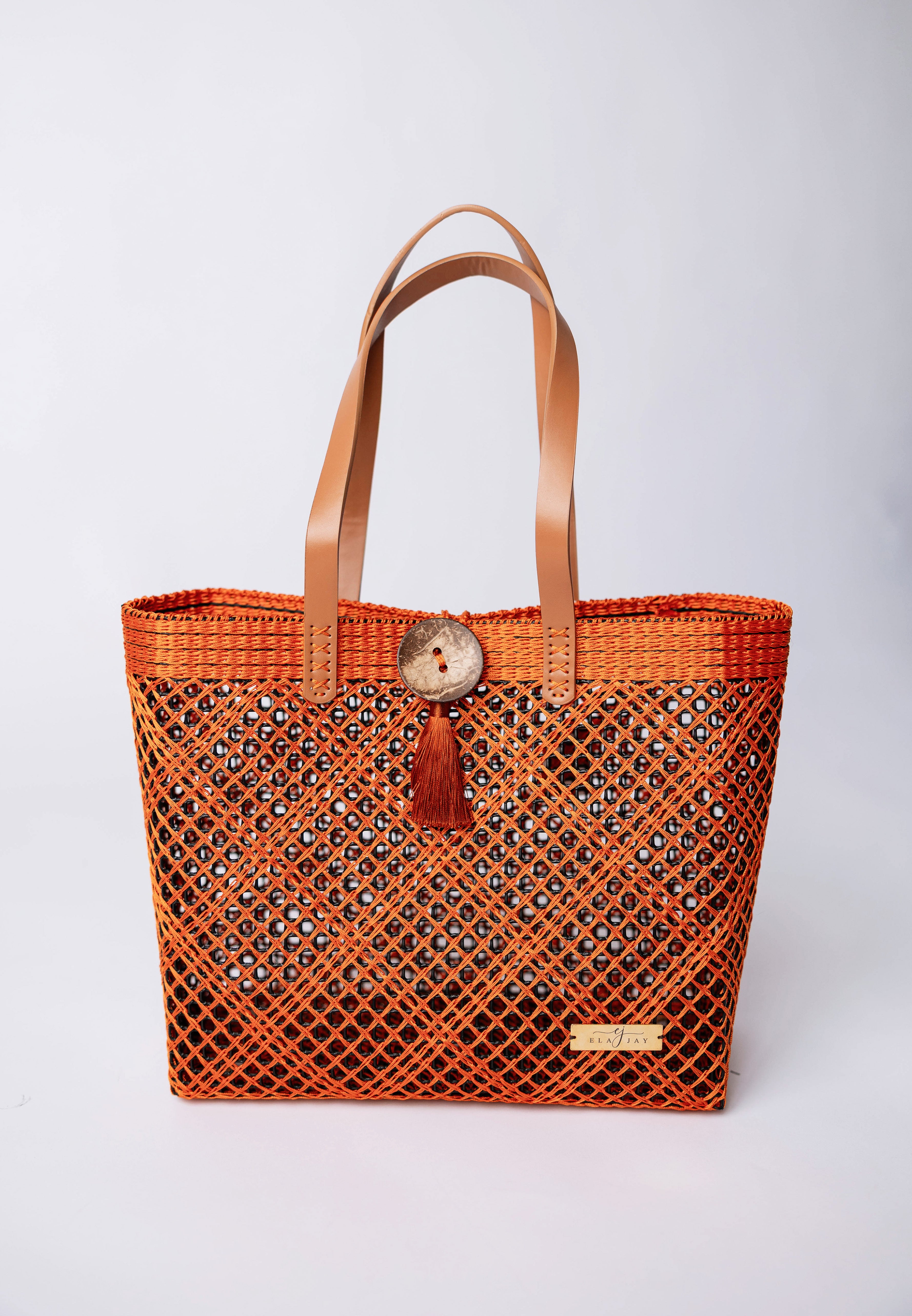 Pamela Signature Button Tote Bag
