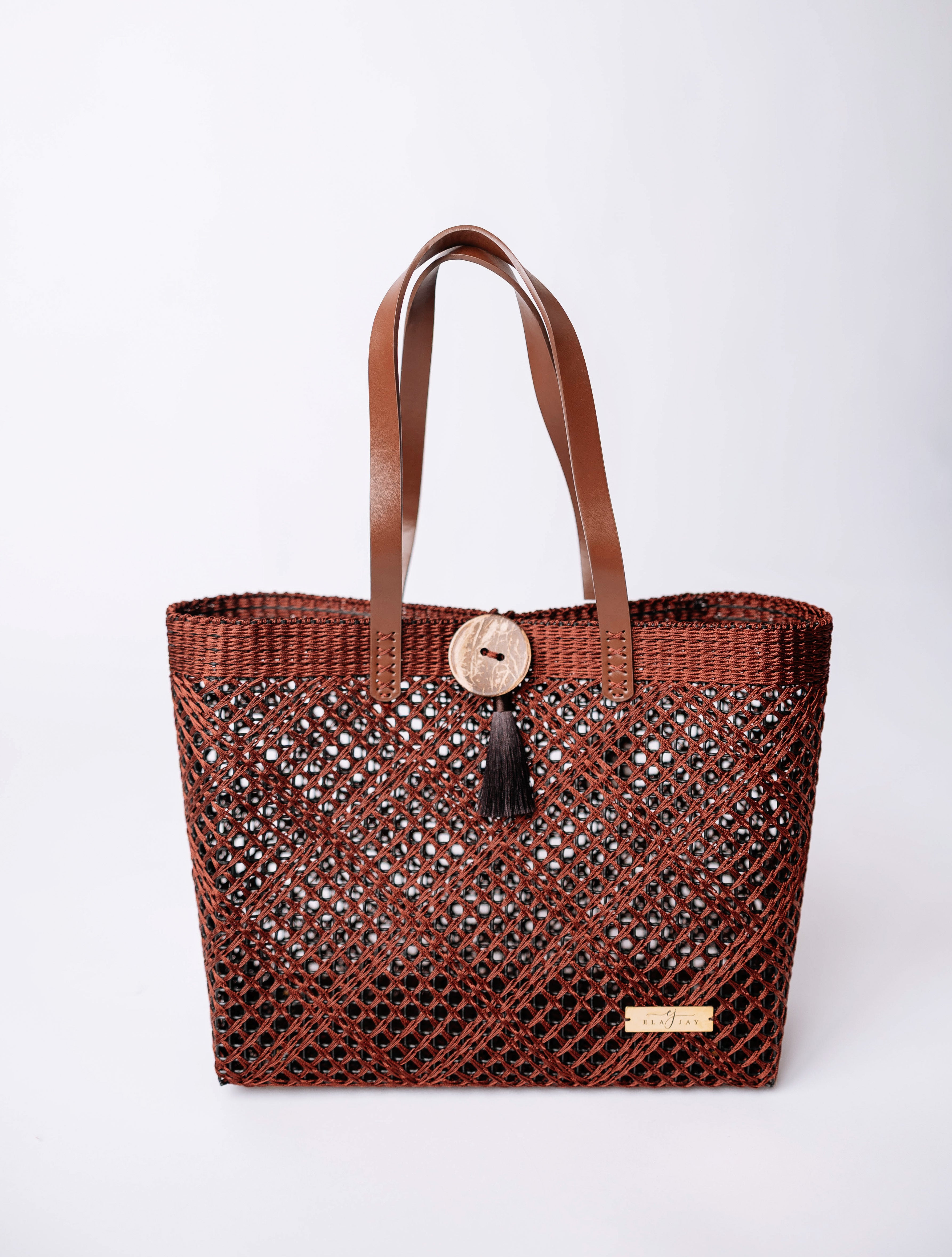 Pamela Signature Button Tote Bag