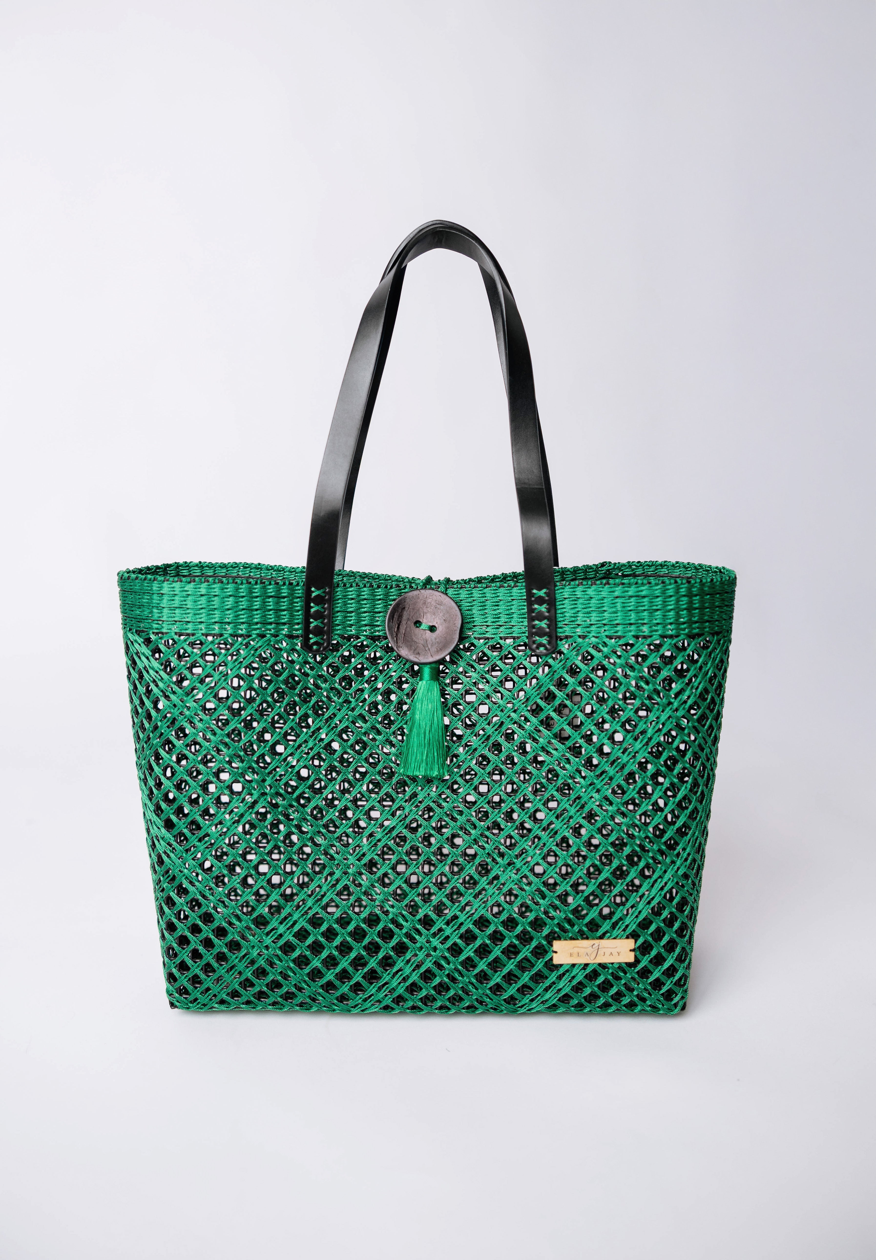 Pamela Signature Button Tote Bag