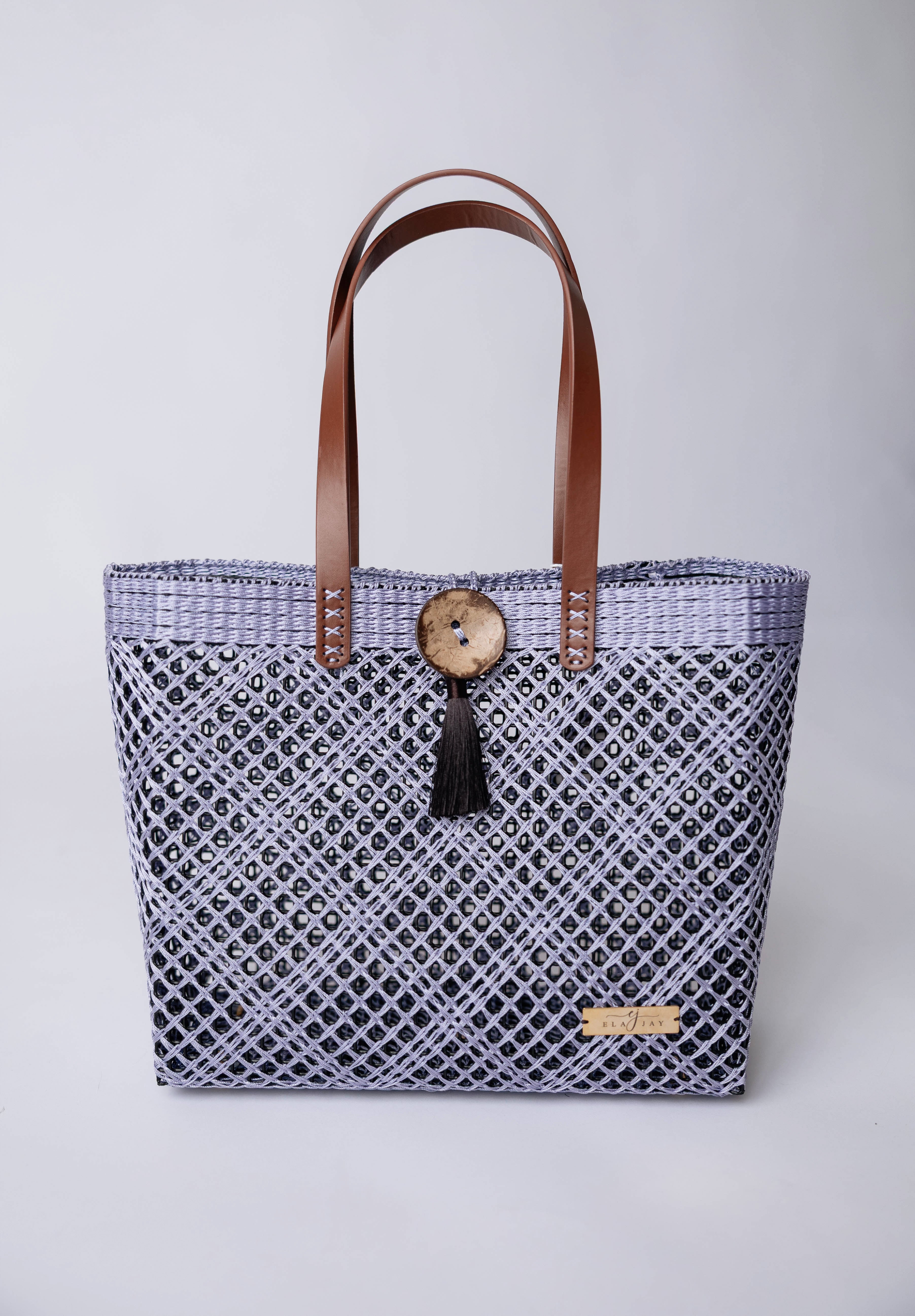 Pamela Signature Button Tote Bag