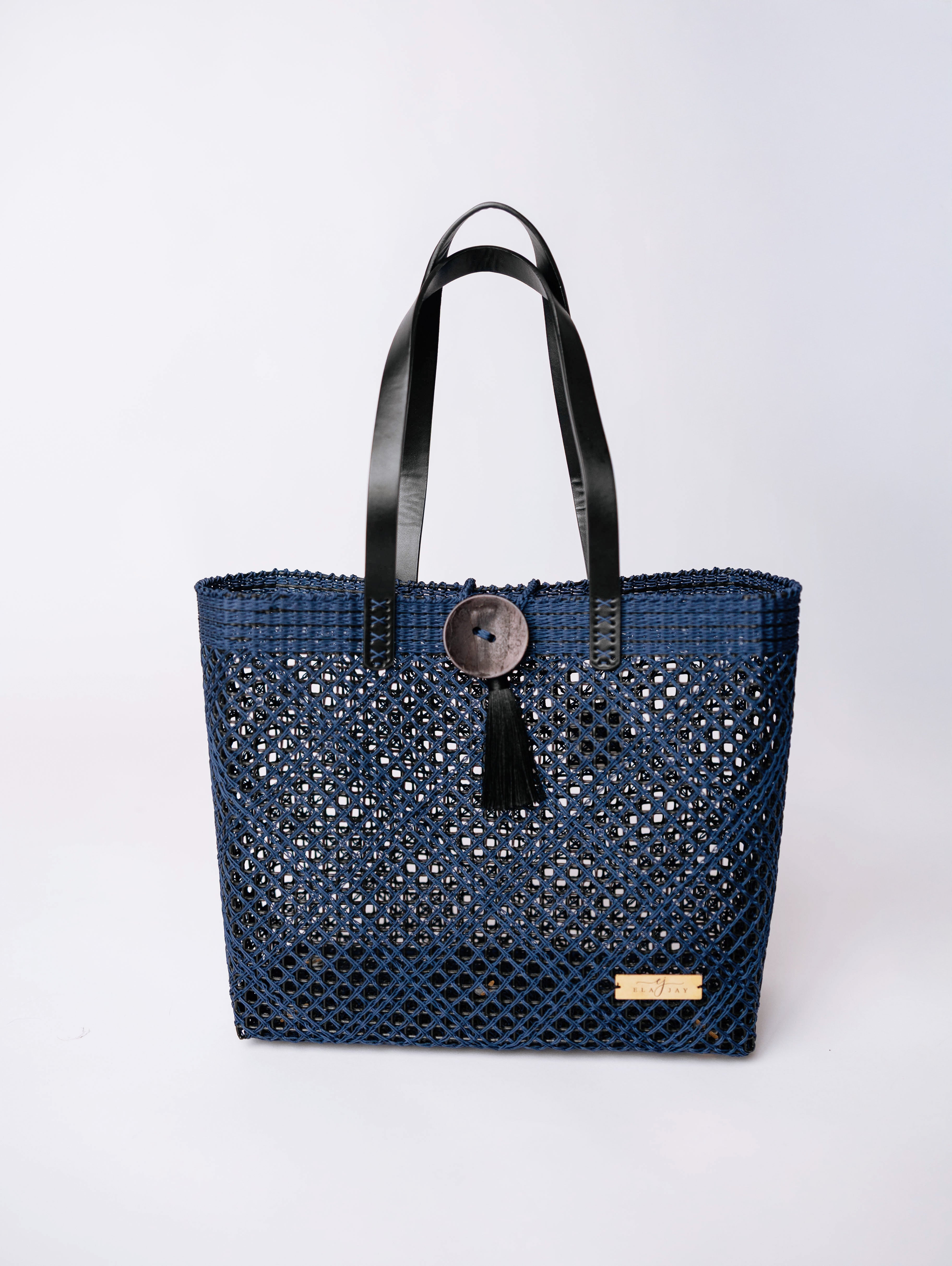 Pamela Signature Button Tote Bag