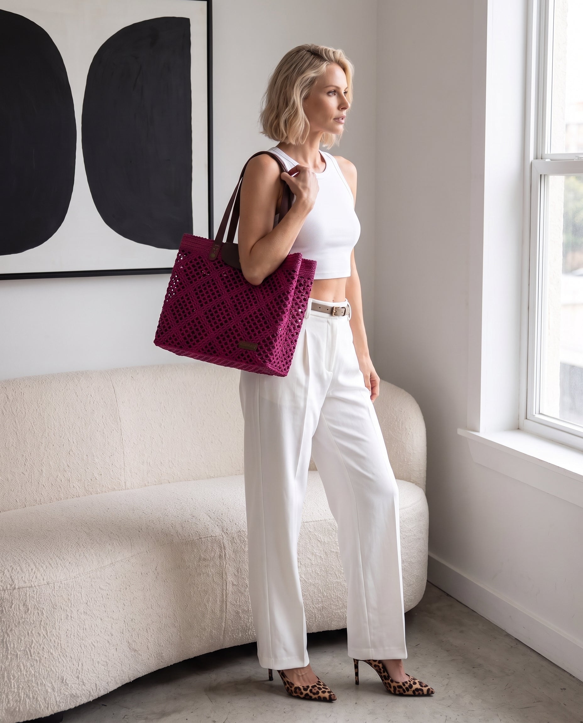 Rhonda Snap Tote Bag