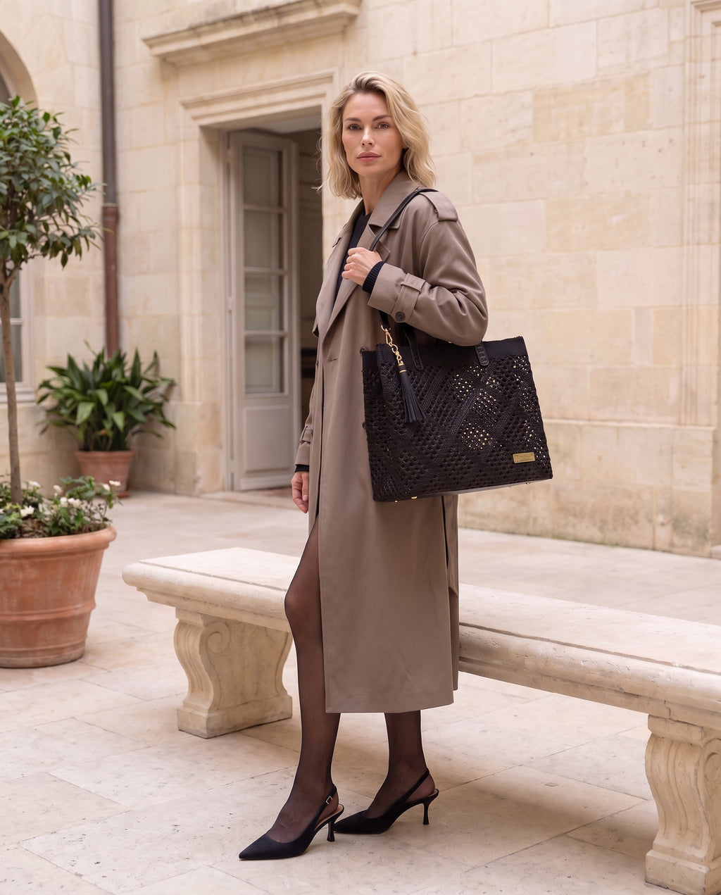 Nancy Zip Tote Bag