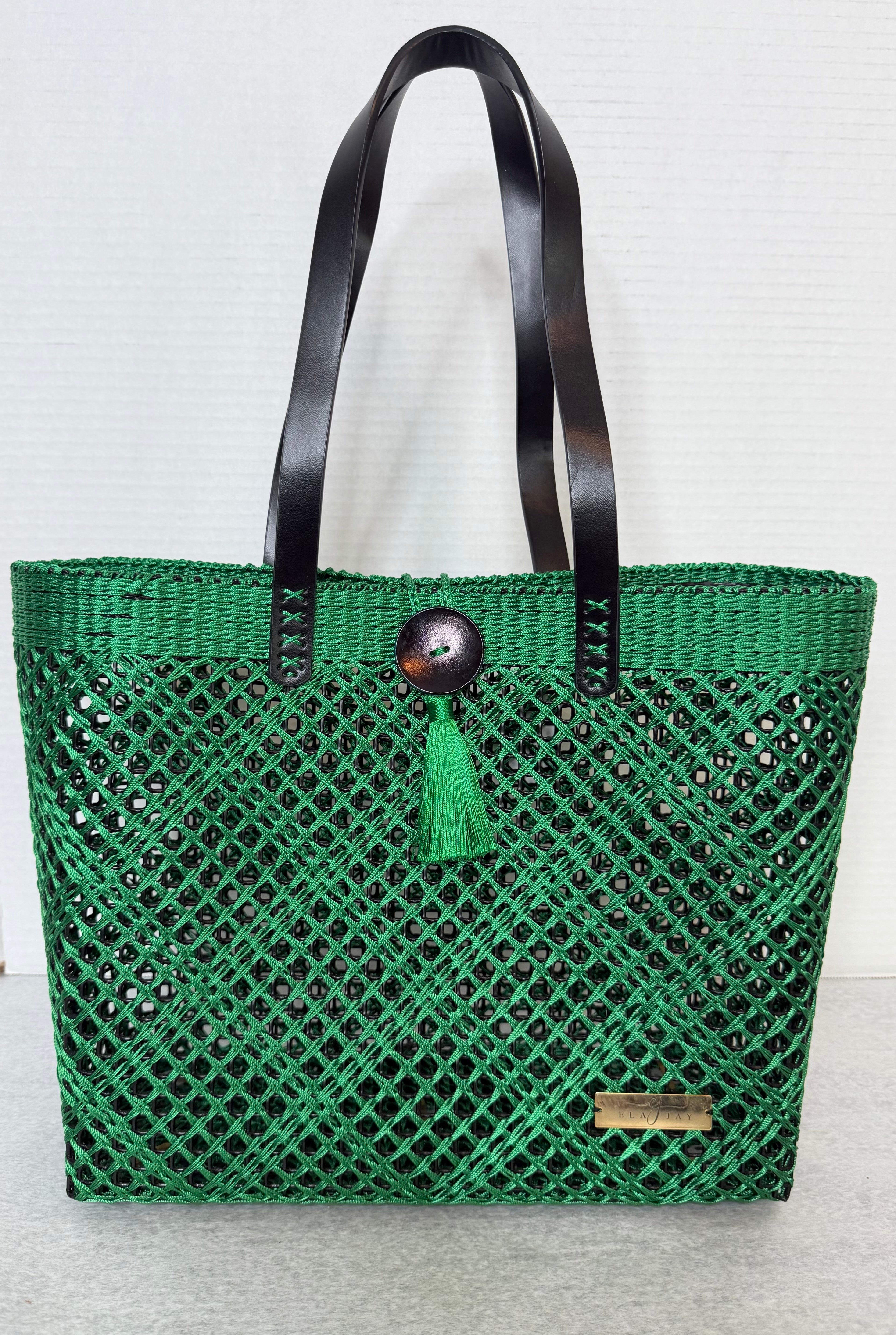 Pamela Signature Button Tote Bag
