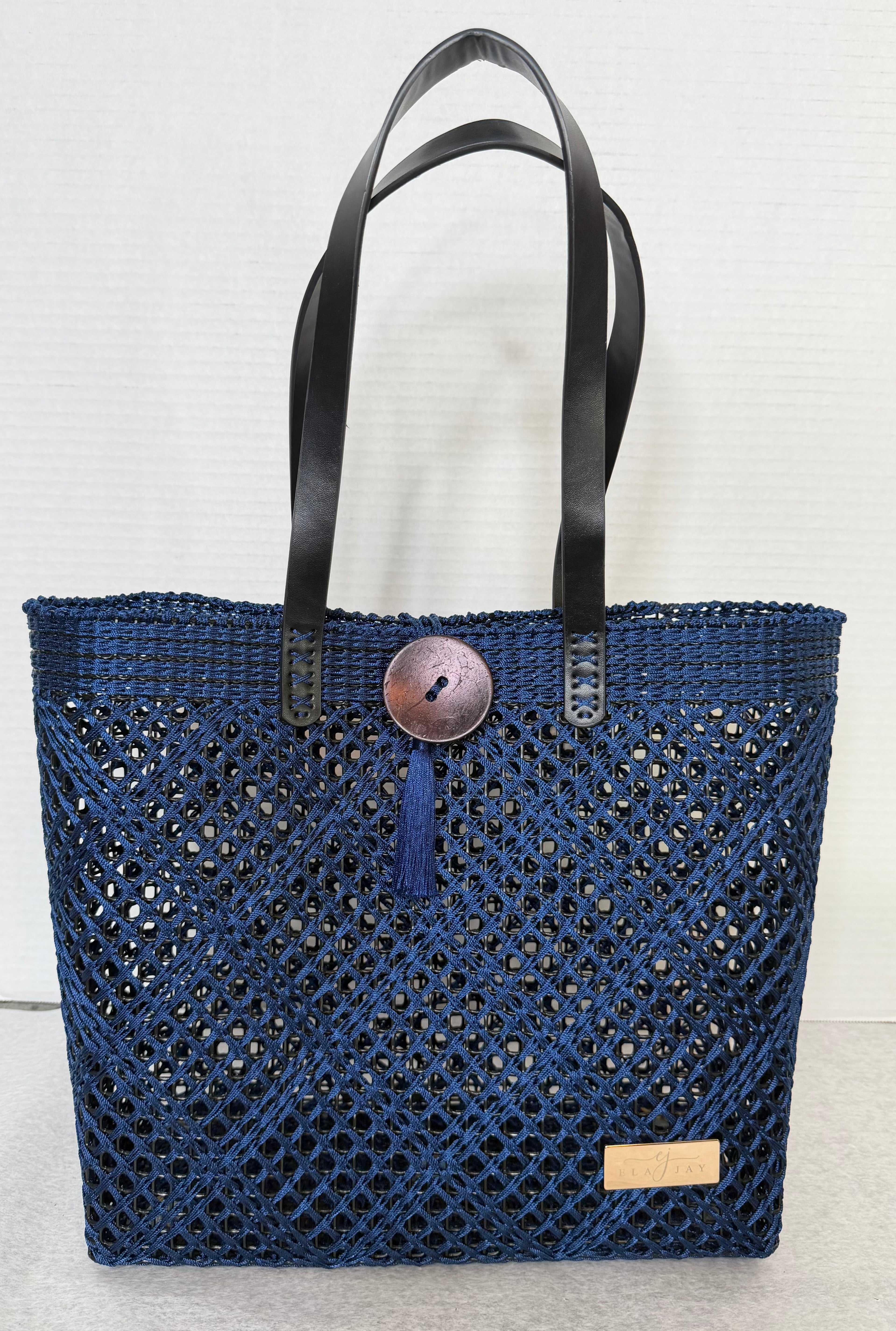 Pamela Signature Button Tote Bag