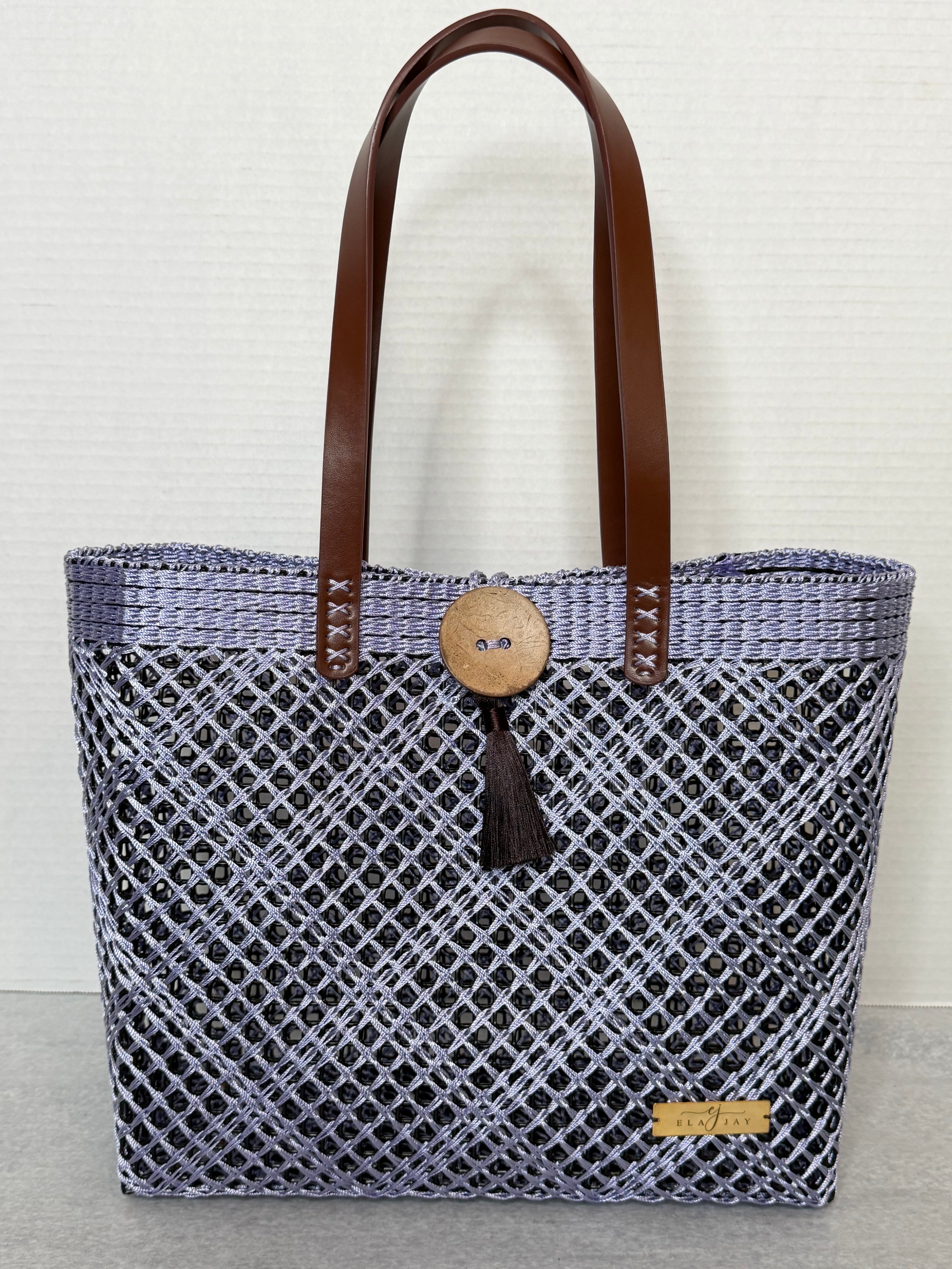 Pamela Signature Button Tote Bag