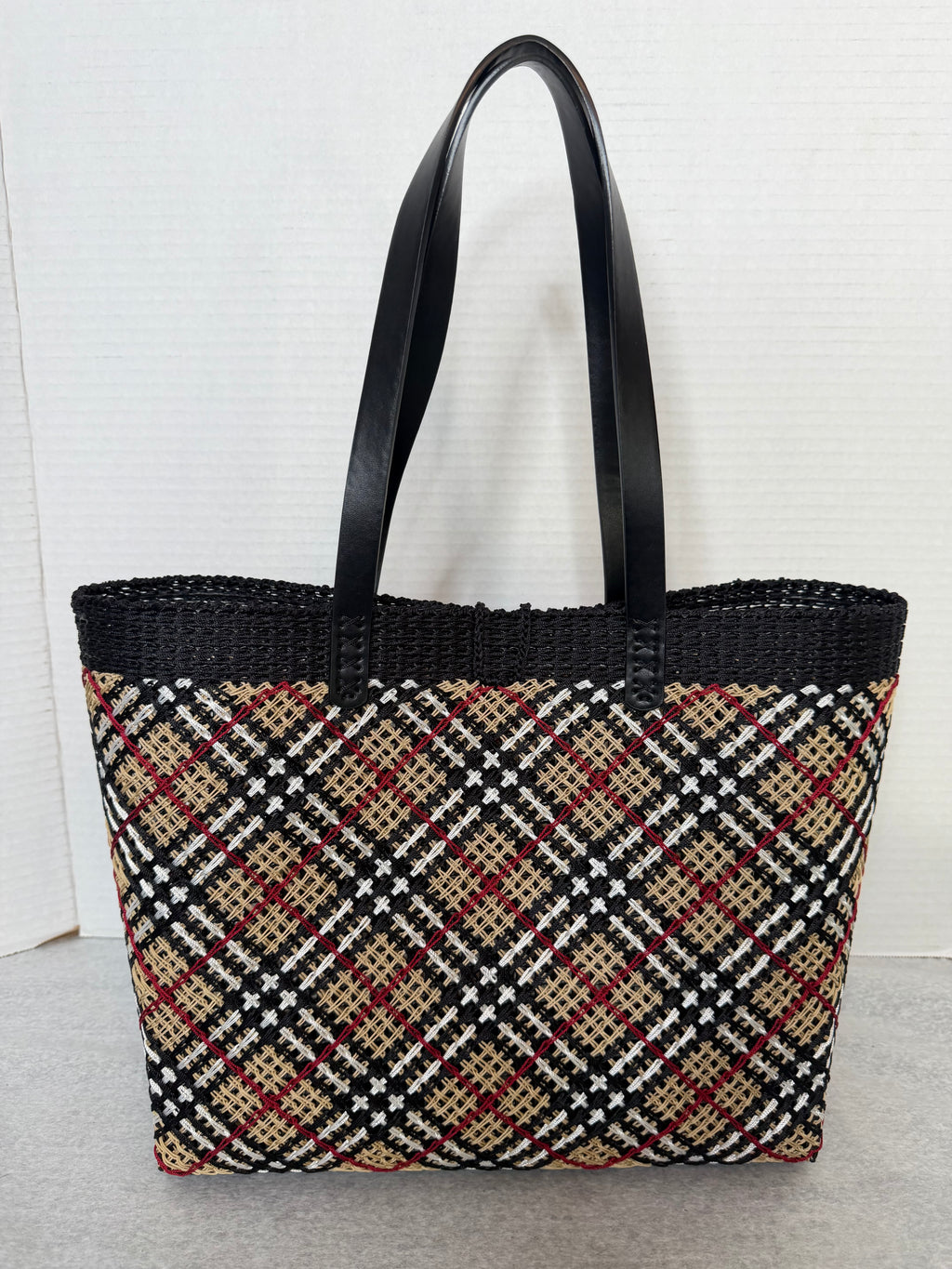 Jayne Signature Button Tote Bag