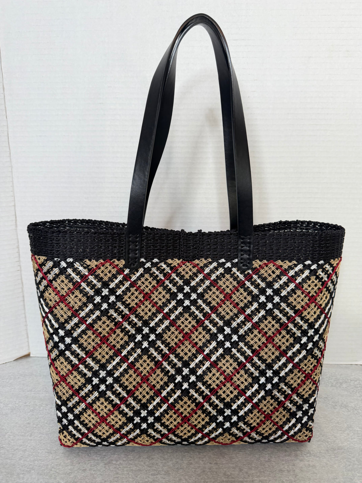 Jayne Signature Button Tote Bag