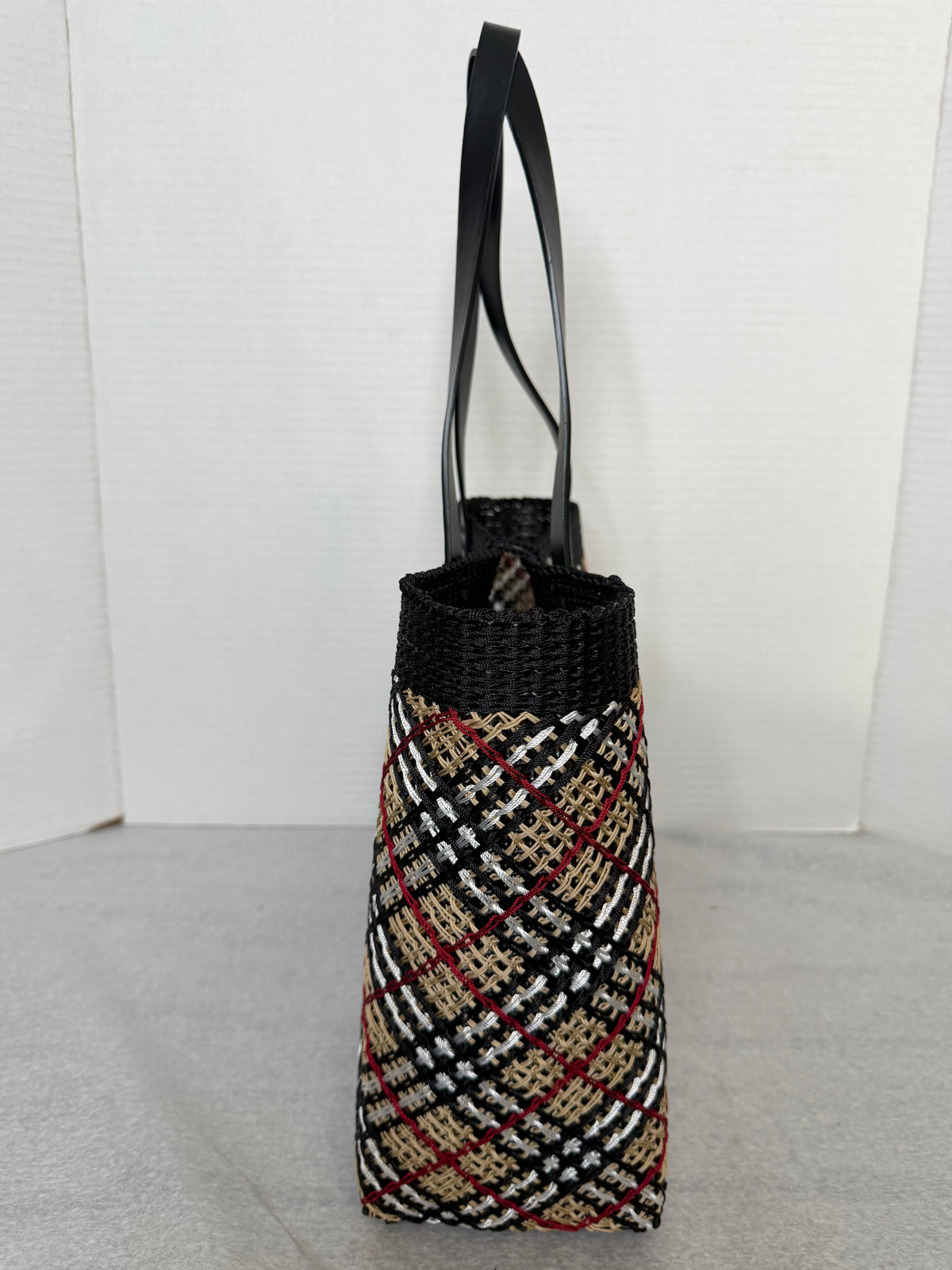 Jayne Signature Button Tote Bag