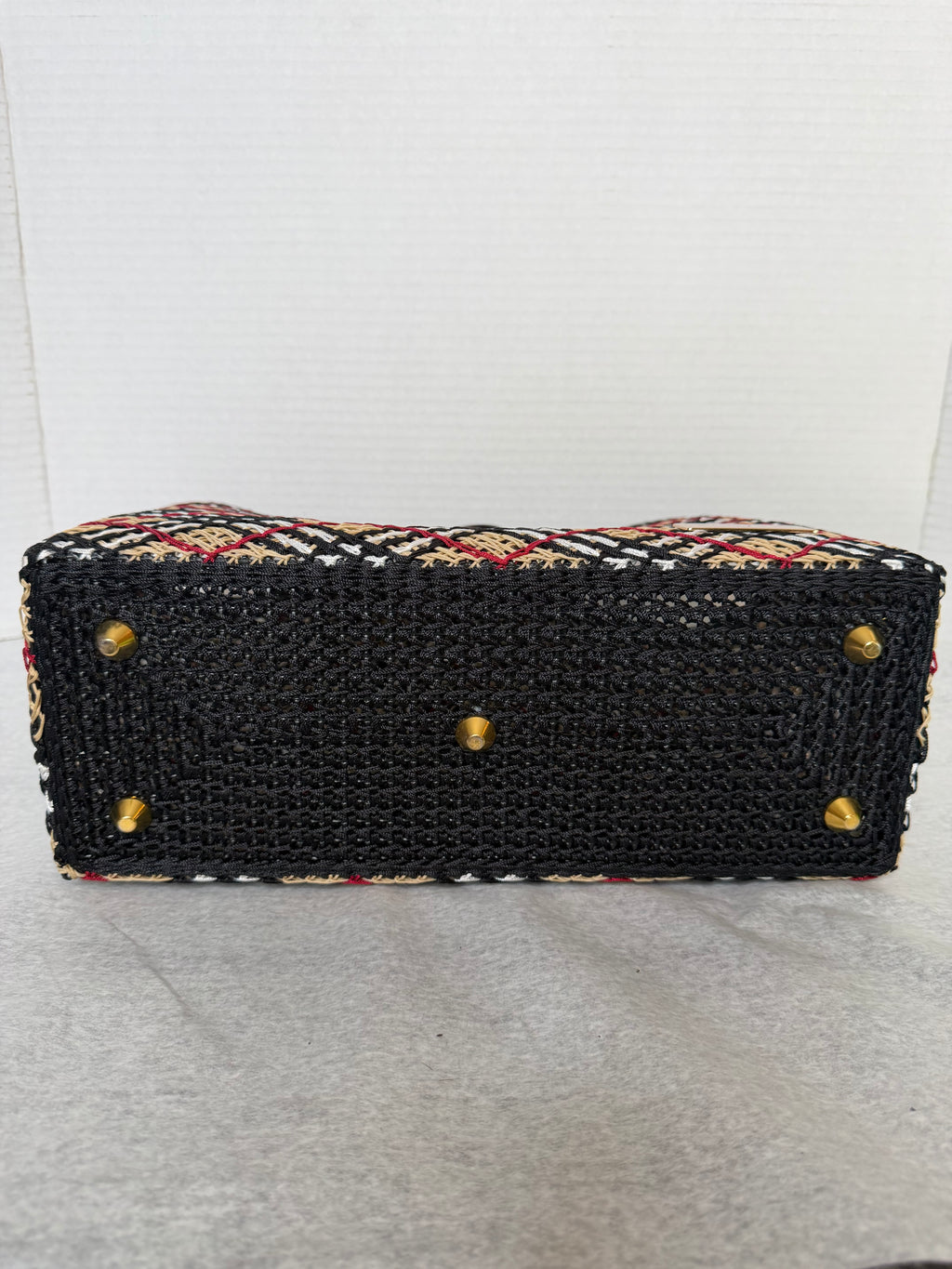 Jayne Signature Button Tote Bag